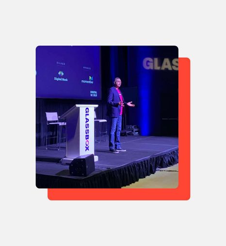 Glassbox event speaker 2x