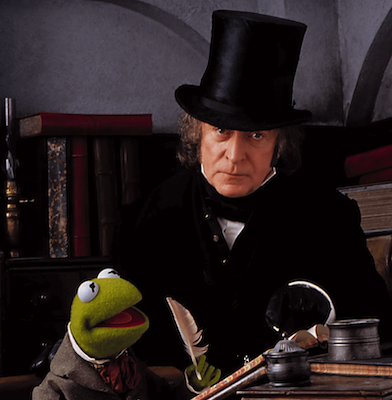 Muppet christmas carol scrooge kermit