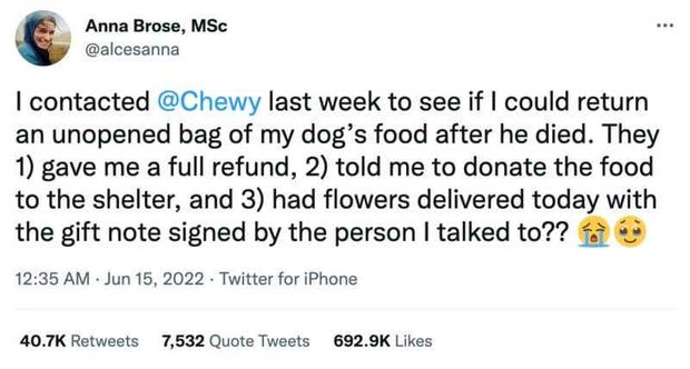 Chewy customer experience